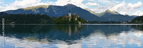 Photo: Lake Bled panorama Lake Bled panorama