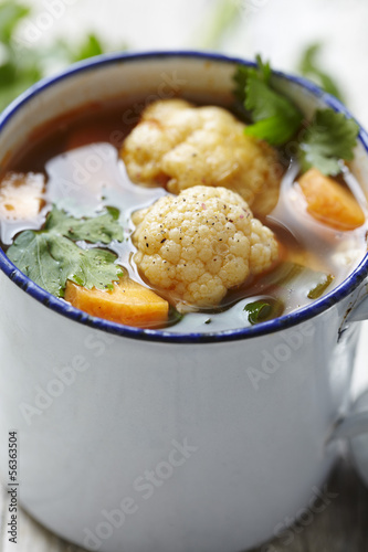 Photo: vegetable soup vegetable soup