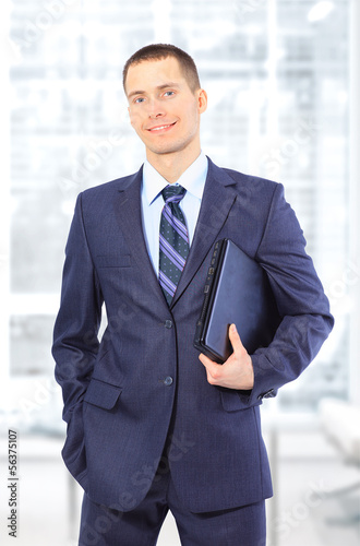 Photo: young business man isolated on white background young business man isolated on white background