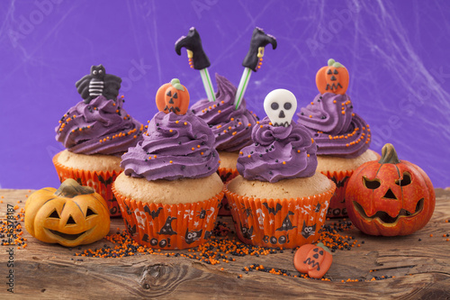 Photo: Group of halloween cupcake Group of halloween cupcake