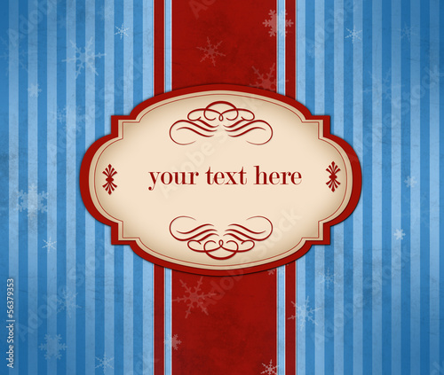 Illustration: Weihnachten Banner Vintage Weihnachten Banner Vintage