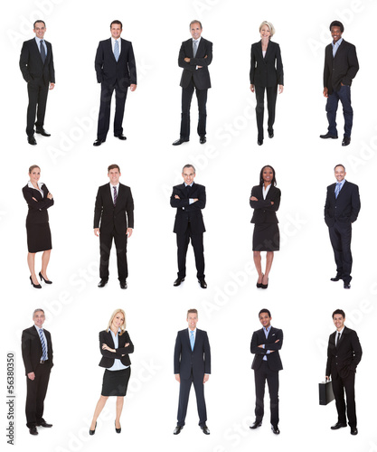 Photo: Business people, managers, executives Business people, managers, executives