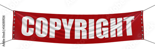 Illustration: Copyright Banner (clipping path included) Copyright Banner (clipping path included)