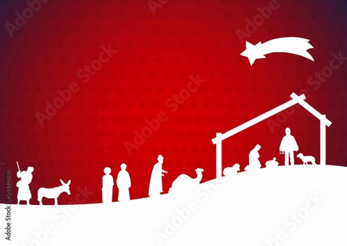 Vector: Weihnachtskarte Weihnachtskarte