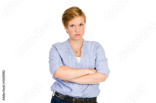 Photo: enttäuschte junge frau enttäuschte junge frau