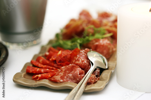 Photo: Meat with vegetables Meat with vegetables