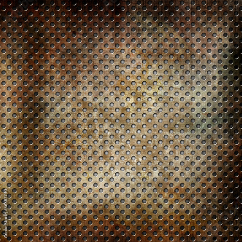 Illustration: Grunge metal background Grunge metal background