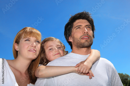 Photo: Young family at the park Young family at the park