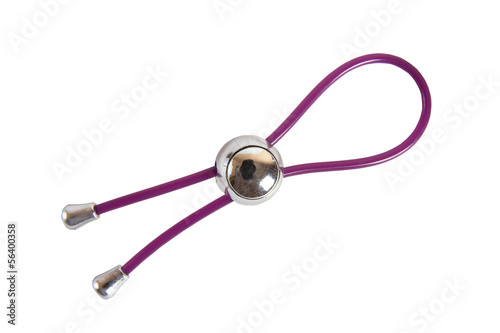 Photo: Purple lasso for erection extension Purple lasso for erection extension