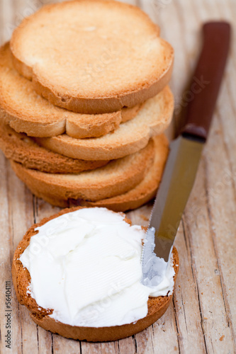 Photo: snack crackers with cream cheese snack crackers with cream cheese