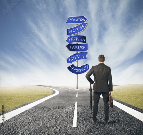 Photo: Choose the correct way Choose the correct way
