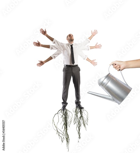 Photo: Cultivation of businessmen Cultivation of businessmen