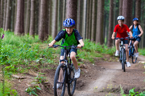 Photo: Family biking Family biking