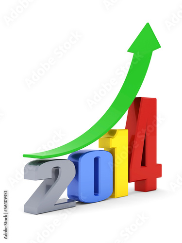 Illustration: happy new year 2014 Illustrations 3d happy new year 2014 Illustrations 3d