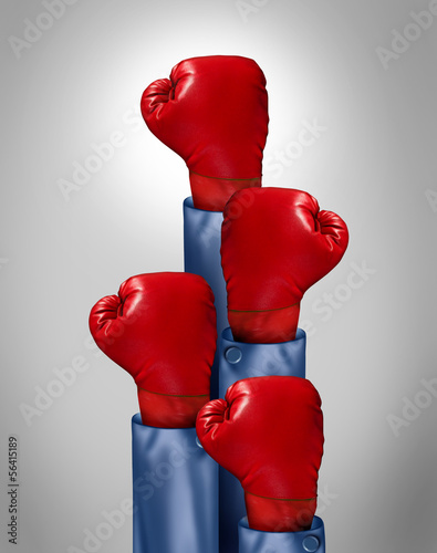 Illustration: Fight To The Top Fight To The Top