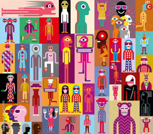 Vector: People vector illustration People vector illustration
