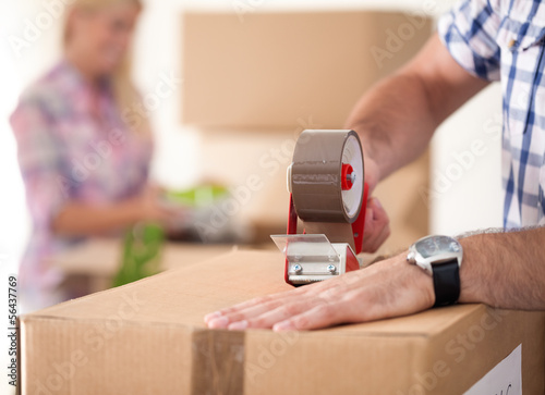 Photo: Moving house Moving house