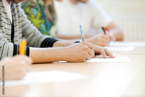 Photo: students make notes students make notes