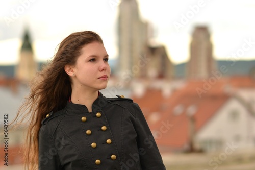 Photo: Portrait de belle femme Portrait de belle femme