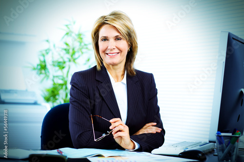 Photo: Mature bussiness woman Mature bussiness woman