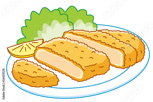 Illustration: チキンカツ チキンカツ
