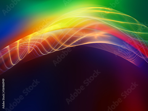 Illustration: Visualization of Fractal Waves Visualization of Fractal Waves