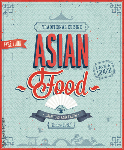 Vector: Vintage Sushi Bar Poster. Vector illustration. Vintage Sushi Bar Poster. Vector illustration.