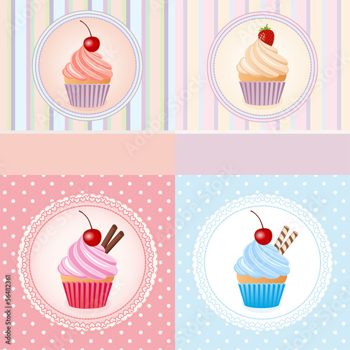 Vector: cupcake cupcake
