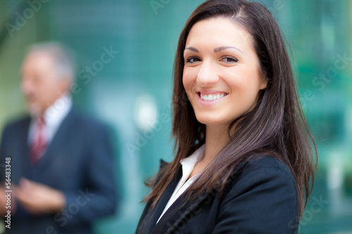 Photo: Young businesswoman portrait Young businesswoman portrait