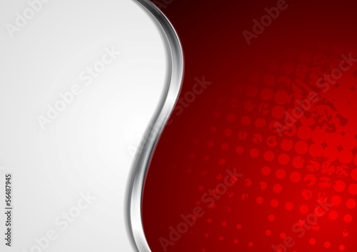 Vector: Vector waves metallic abstract background Vector waves metallic abstract background