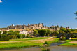 The ancient Citte of Carcassonne in France The ancient Citte of Carcassonne in France