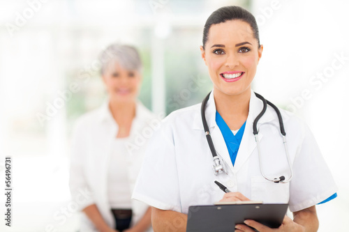Photo: medical doctor portrait in hospital medical doctor portrait in hospital