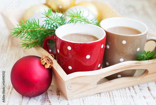 Photo: Christmas cappuccino Christmas cappuccino