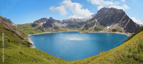 Photo: Lüner Stausee in Vorarlberg Lüner Stausee in Vorarlberg