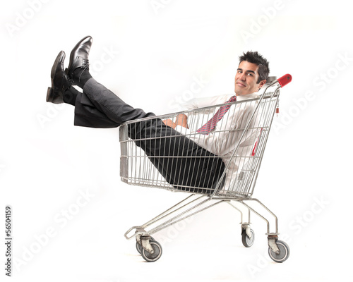 Photo: shopping cart shopping cart