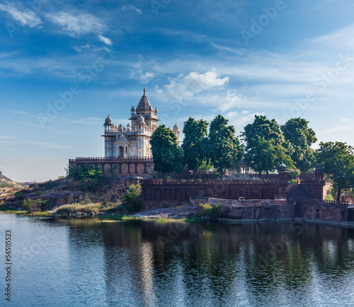 Photo: Jaswanth Thada mausoleum, Jodhpur, Rajasthan, India Jaswanth Thada mausoleum, Jodhpur, Rajasthan, India