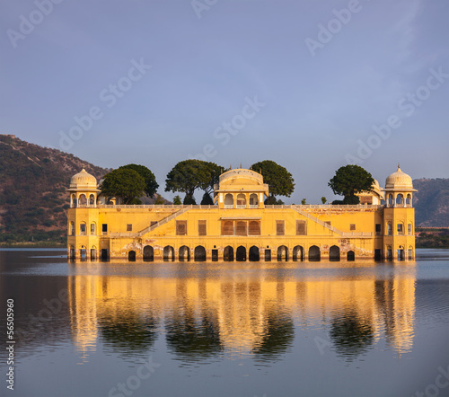 Photo: Jal Mahal (Water Palace). Jaipur, Rajasthan, India Jal Mahal (Water Palace). Jaipur, Rajasthan, India