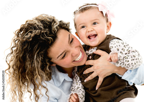 Photo: Happy mother and daughter Happy mother and daughter