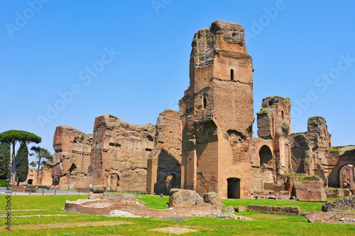 Photo: Baths of Caracalla in Rome, Italy Baths of Caracalla in Rome, Italy