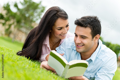 Photo: Beautiful couple on a date Beautiful couple on a date
