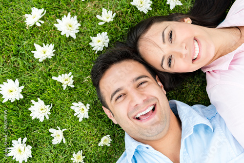 Photo: Beautiful couple portrait Beautiful couple portrait
