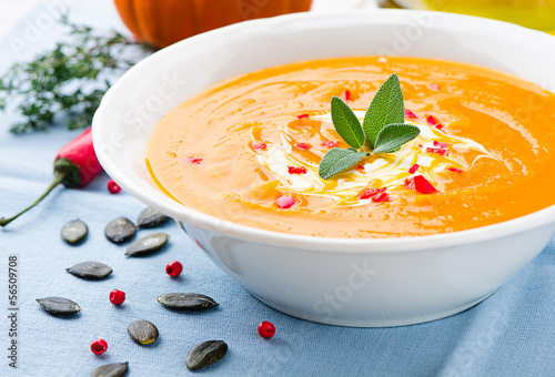 Photo: Kürbissuppe Kürbissuppe