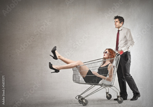 Photo: material woman material woman