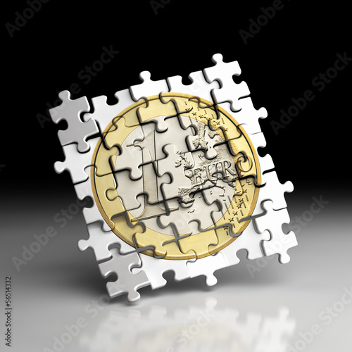 Illustration: Euro puzzle Euro puzzle