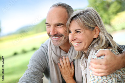 Photo: Portrait of loving senior couple Portrait of loving senior couple