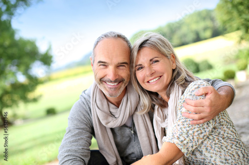 Photo: Portrait of loving senior couple Portrait of loving senior couple