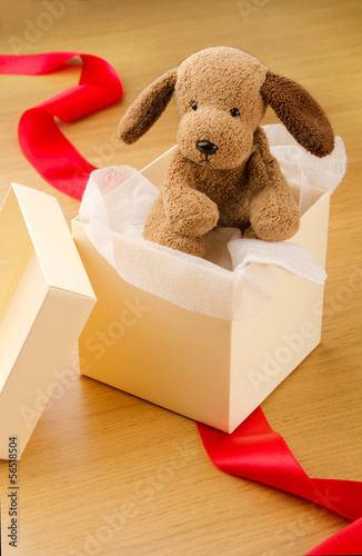 Photo: Gift puppy toy Gift puppy toy