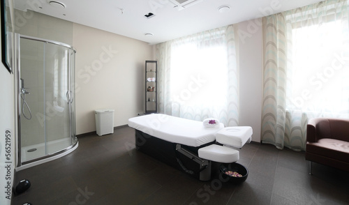 Photo: clean european massage room clean european massage room