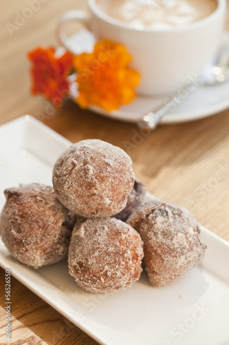 Photo: cinnamon and golden raisin beignets cinnamon and golden raisin beignets