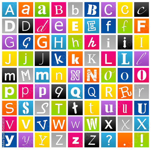 Illustration: alphabet alphabet